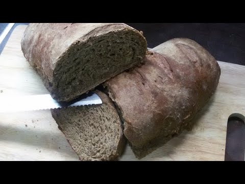 Вышивка крестом ржаной хлеб