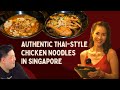 Authentic thaistyle chicken noodle in the west which transport you back to chatuchak