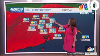 Forecast: After gorgeous weekend, sweltering temps set to return again