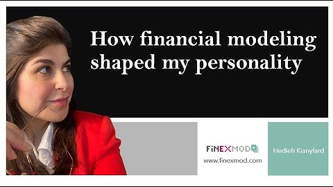 How does working on project finance models shape my personality?