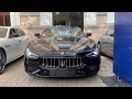 New Maserati Ghibli gransport Black Color 350hp | Price $280,000