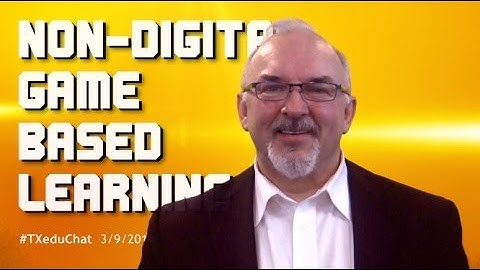 Non-Digital Game Based Learning