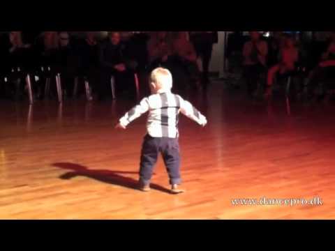 2 year old dancing the Paso Doble