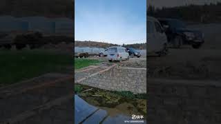 Car crossing on wood bridge by Beamash Studio 925 views 3 years ago 2 minutes, 18 seconds