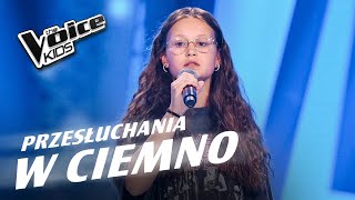 Amelia Sobala - „Blue Lights” - Przesłuchania w ciemno | The Voice Kids Poland 7