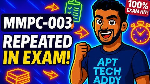 Don’t Miss These MMPC 003 Topics! 🔥 Score High in IGNOU MBA Exam | 2025 HINDI