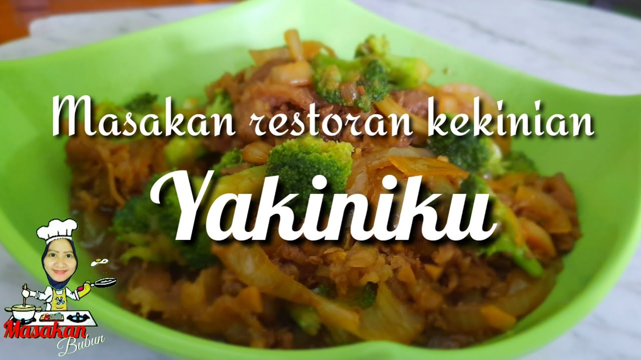 Cara masak beef yakiniku YouTube Cara masak beef yakiniku YouTube