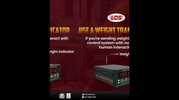 Think a weight indicator and a weight transmitter are the same? 🤔 | LCS Controls