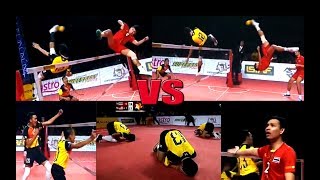 Sepak Takraw - Team Malaysia shocked the Team Thailand ! Finals Match ! 2015