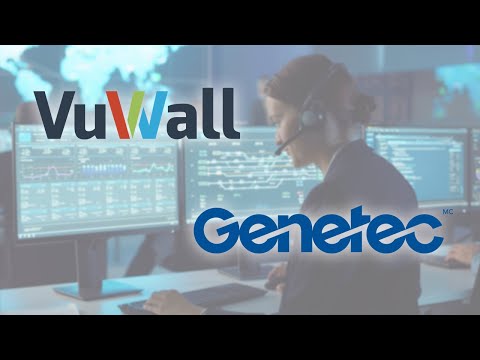 Genetec Security Center and VuWall TRx Integration for Advanced Video Wall Management