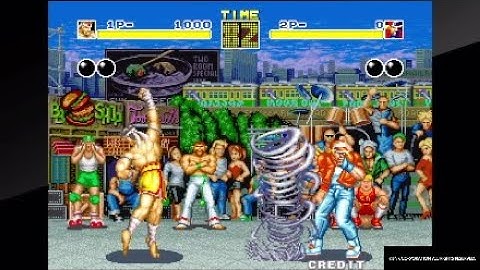 Fatal Fury - Joe Higashi Special Moves