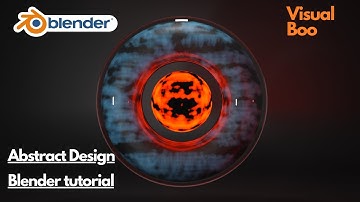 Abstract design tutorial In blender 2.9