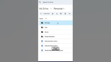 Cara Membuat Folder Google Drive Untuk Dibagikan #shorts #tutorialgoogledrive