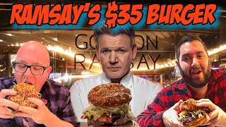 Was Gordon Ramsay Burger a Kitchen Nightmare or worth the high price? | Planet Hollywood Las Vegas