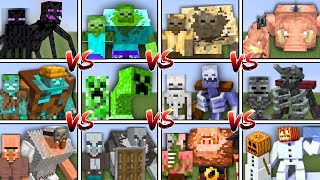 ULTIMATE ALL MOBS BATTLE in Minecraft Mob Battle