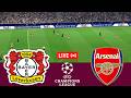 LIVE Bayern Leverkusen Vs Arsenal UEFA Champions League 25 26 Full Match VideoGame Simulation LIVE Bayern Leverkusen Vs Arsenal UEFA Champions League 25 26 Full Match VideoGame Simulation