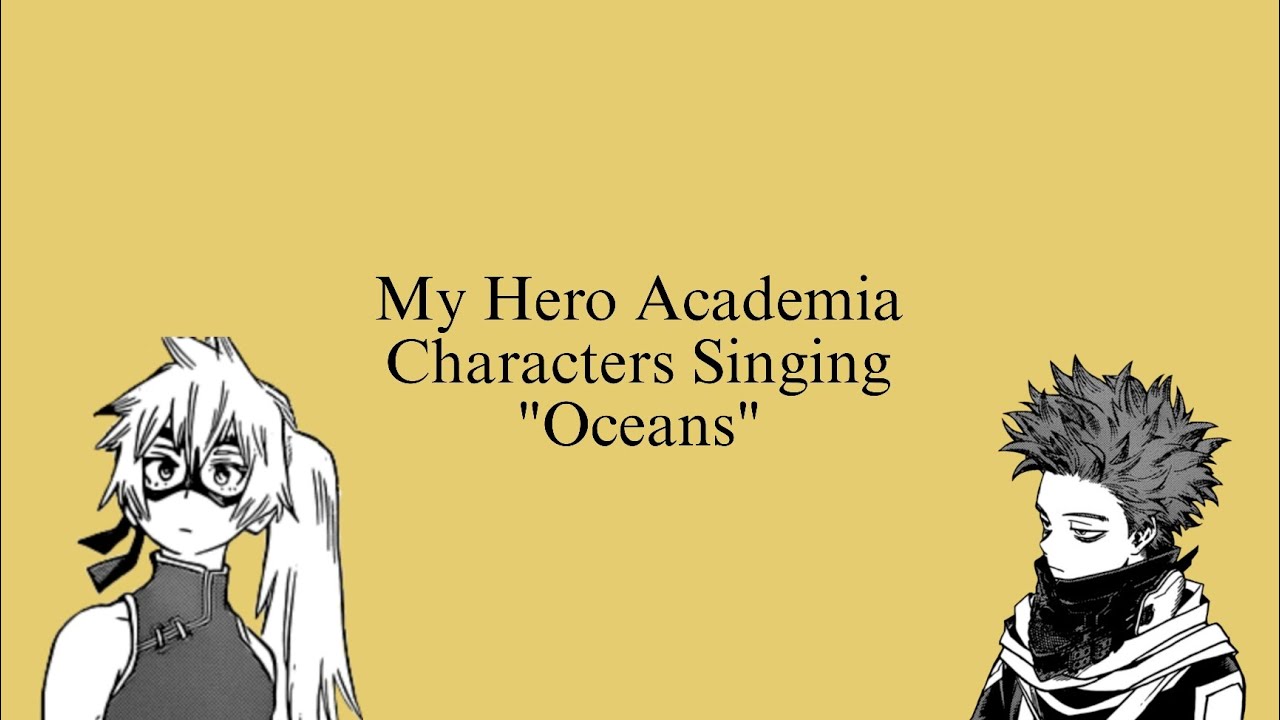 My Hero Academia Characters Singing 