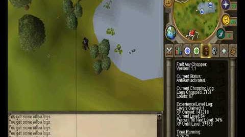 Runescape WC bot 100% safe