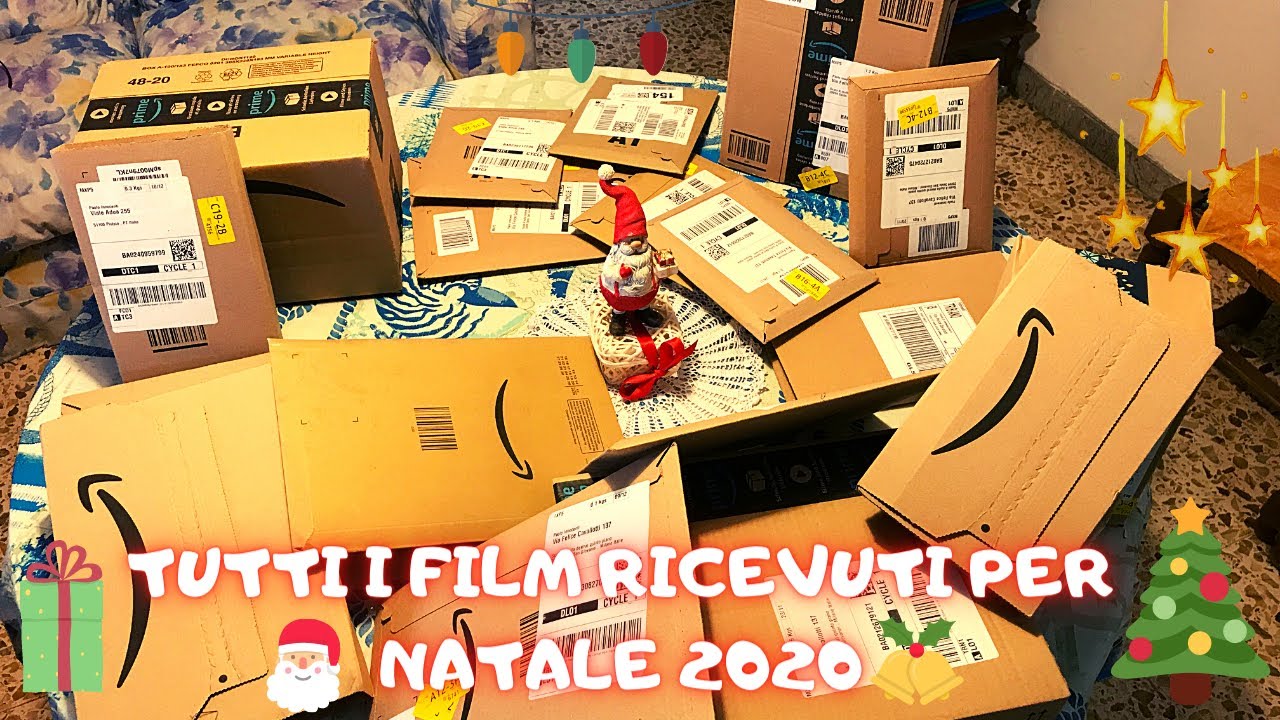 FILM ricevuti a NATALE 2020! 😍🎬 Li apro con voi!