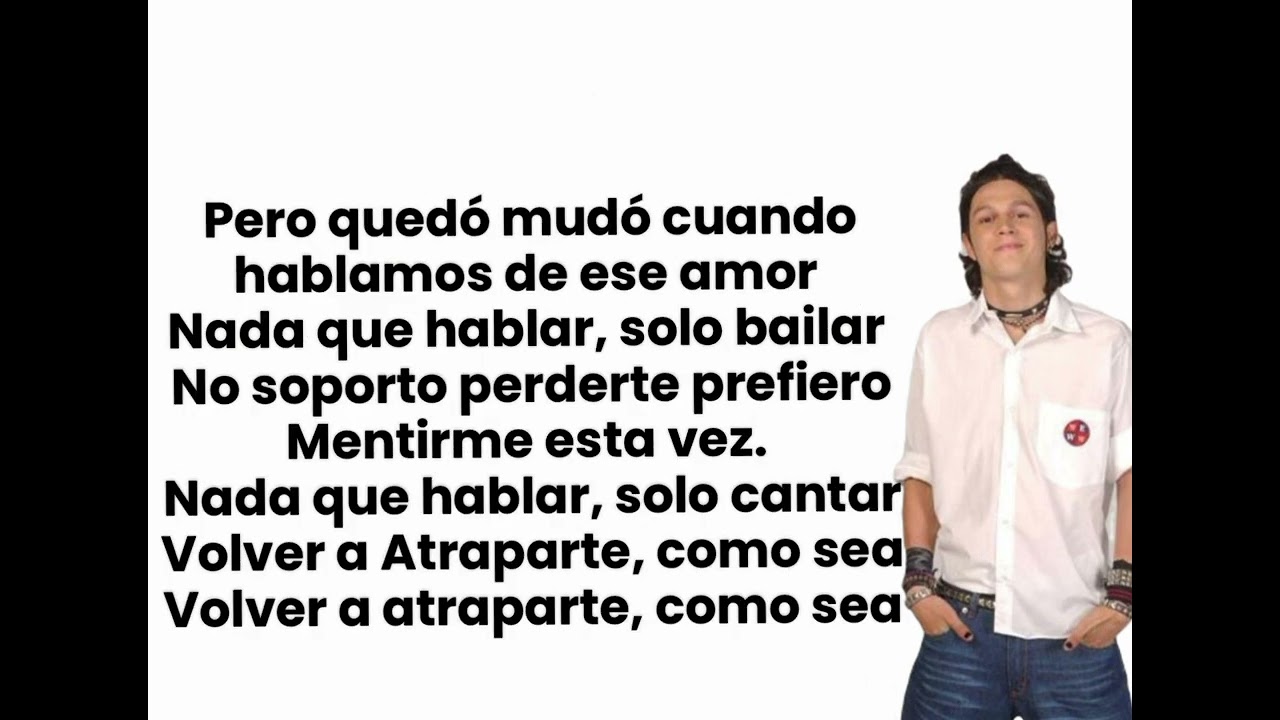 rebelde way - nada que hablar (letra)