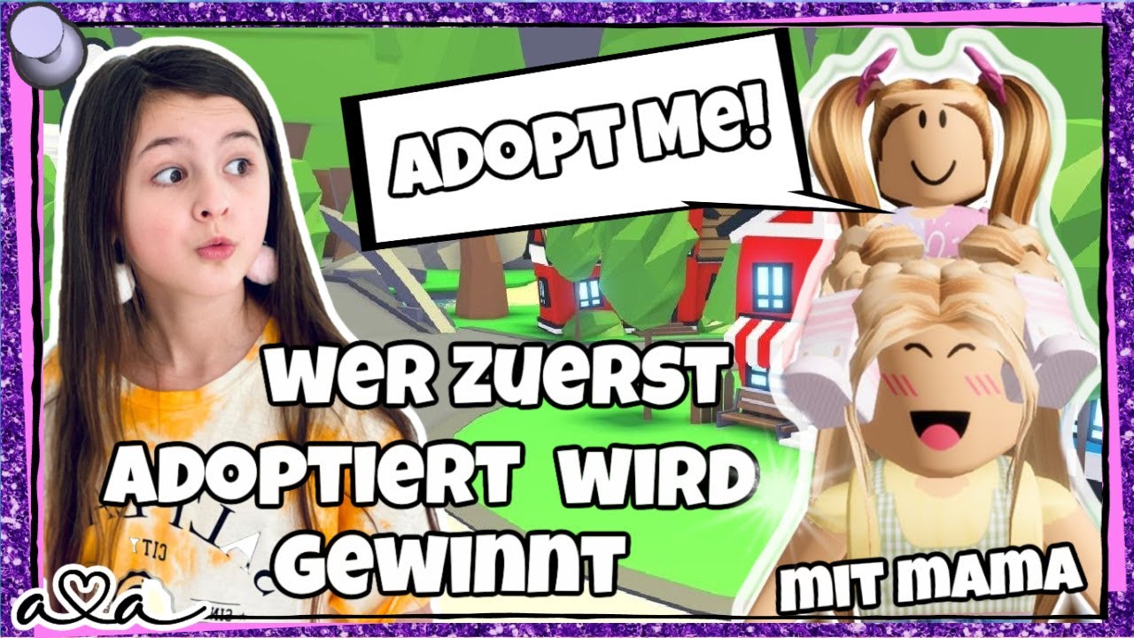 Wer ZUERST ADOPTIERT wird GEWINNT! 😍 Adopt Me Challenge mit Bestrafung 😝 Alles Ava Gaming