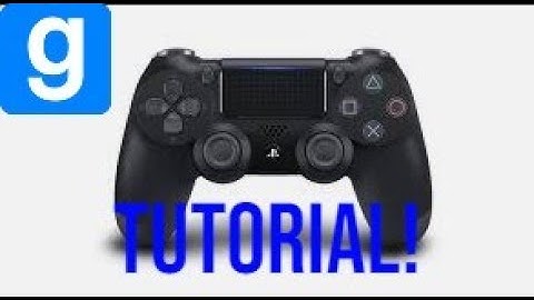 How To Play Gmod With PS4 Controller! (Controls At 0:50)