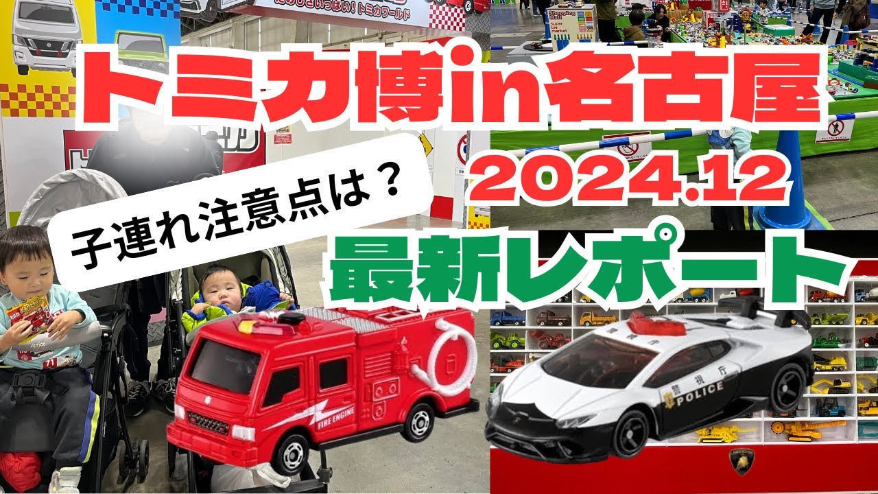 [Tomica Expo 2024] Видеоблог Tomica Expo: Развлечения с двухлетним и 0-летним ребёнком! Tomica Ex...