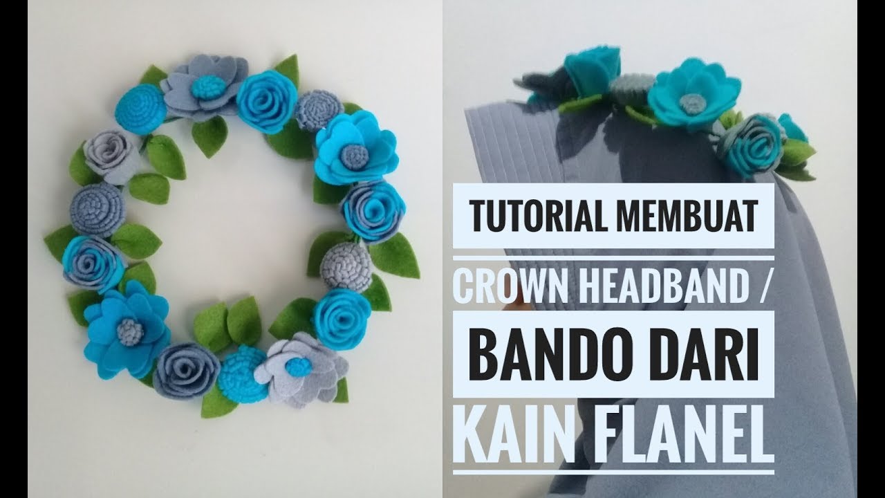 Membuat Bando Flower Crown