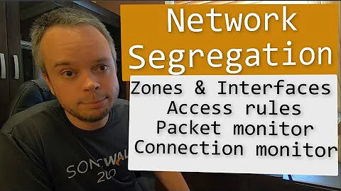 Network segregation with SonicWall