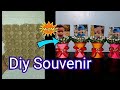 Diy Souvenir || made of egg tray || Giveaways || Birthday souvenirs || christening souvenir