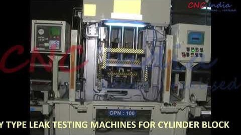 DIP AND DRY TYPE LEAK TESTING MACHINES