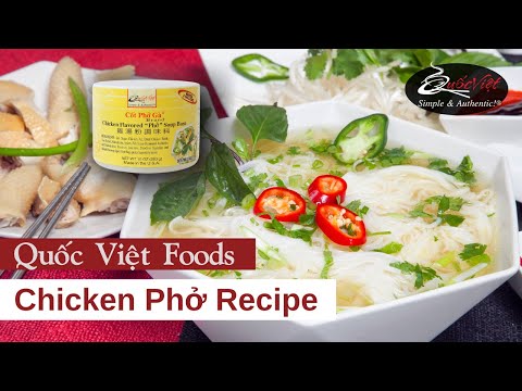Video 60 Minute Authentic Chicken Pho | Made with Quốc Việt... - youtube