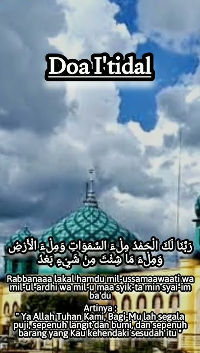 Doa I tidal short shortvideo YouTube doa-i-tidal-bacaan-setelah-ruku-youtube