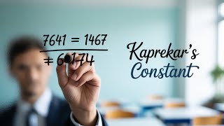 What is Kaprekar's Constant? The 6174 Math Trick Explained
