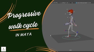 HOW TO MAKE PROGRESSIVE WALK  CYCLE IN MAYA |MAYA TUTORIAL|