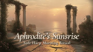 Aphrodite’s Sunrise 🌅 Soft Harp Morning Ritual for Beauty, Grace & Awakening