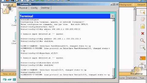 Backing Up a Cisco Router Configuration to a TFTP Server part2.wmv Packet Tracer