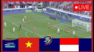 🔴LANGSUNG : Vietnam vs Indonesia | Kualifikasi Piala Dunia PES21 (AFC) 2026 | Full Match