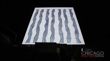 Chicago Projection Mapping - Casino Mapping - 3D Summer Video