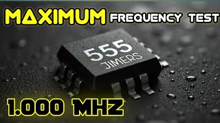 ne555 timer ic testing in maximum frequency