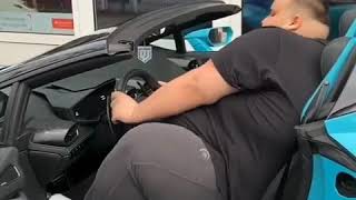 Athlete Statistics Fat Guy vs Lamborghini “The Struggle is REAL”
