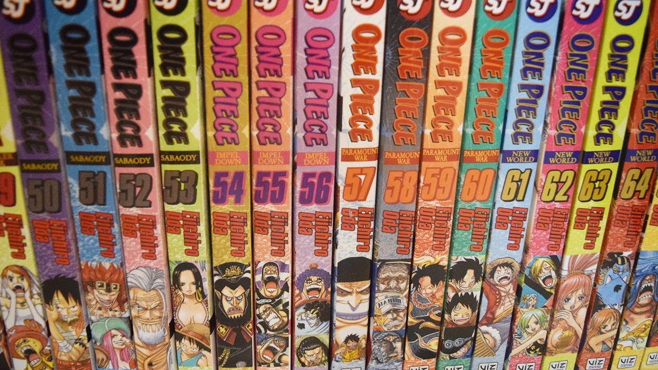 Massive One Piece Manga Haul Volumes 24 70 Youtube