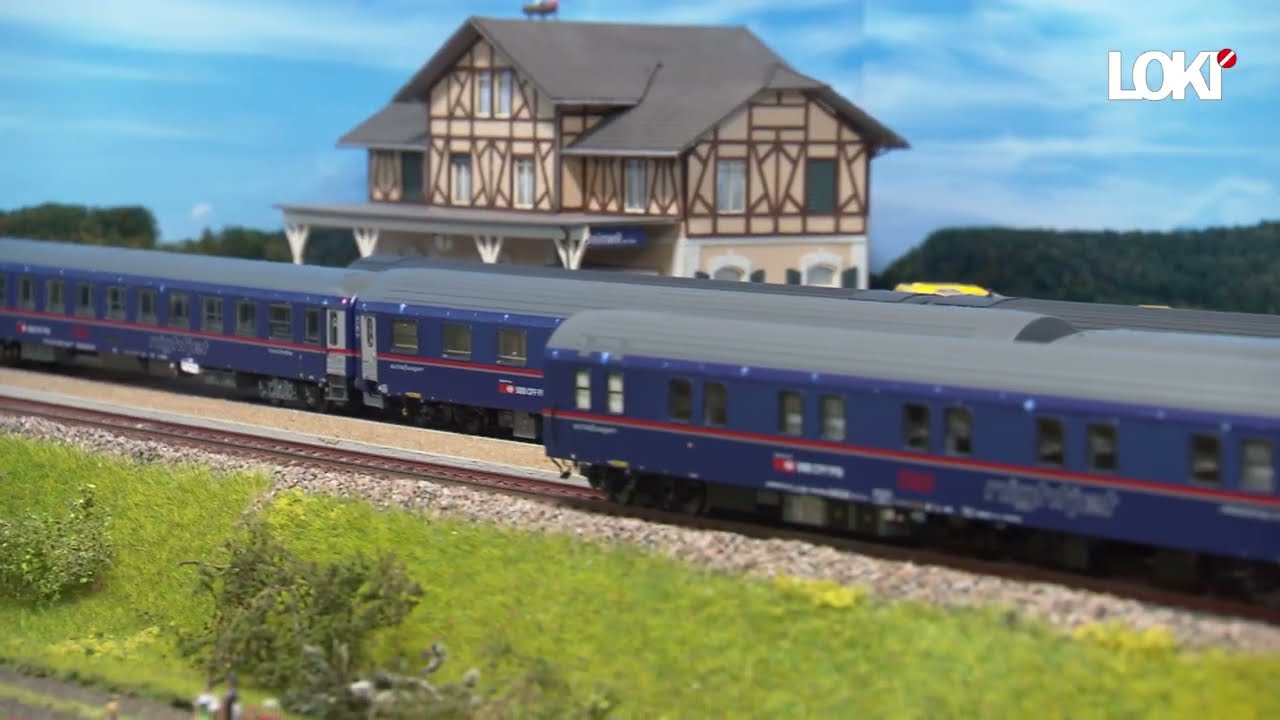 LOKI-Chäller: Models World Art.-Nr. 2803 - ÖBB SBB Nighjet 403 in H0