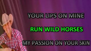 RUN WILD HORSES AARON WATSON KARAOKE