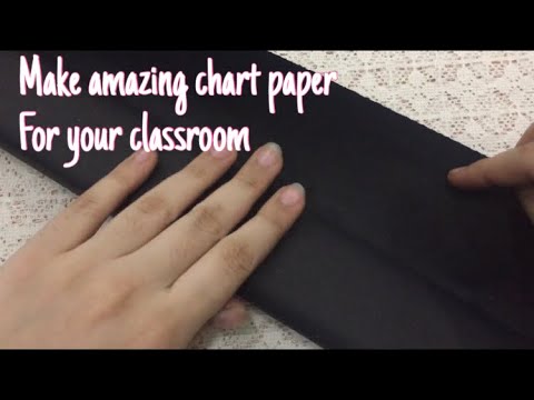 How To Make Chart Paper Decoration