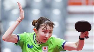 🇯🇵Japanese women's table tennis team dominates Taiwan! Hina Hayata, Miwa Harimoto, and Satsuki Ot...