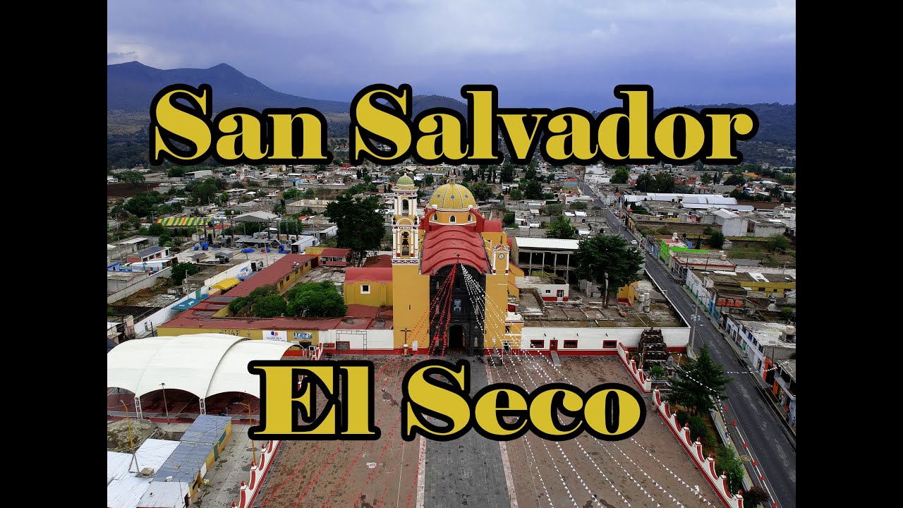 San Salvador El Seco Plaza e Iglesia (DJI Spark) YouTube