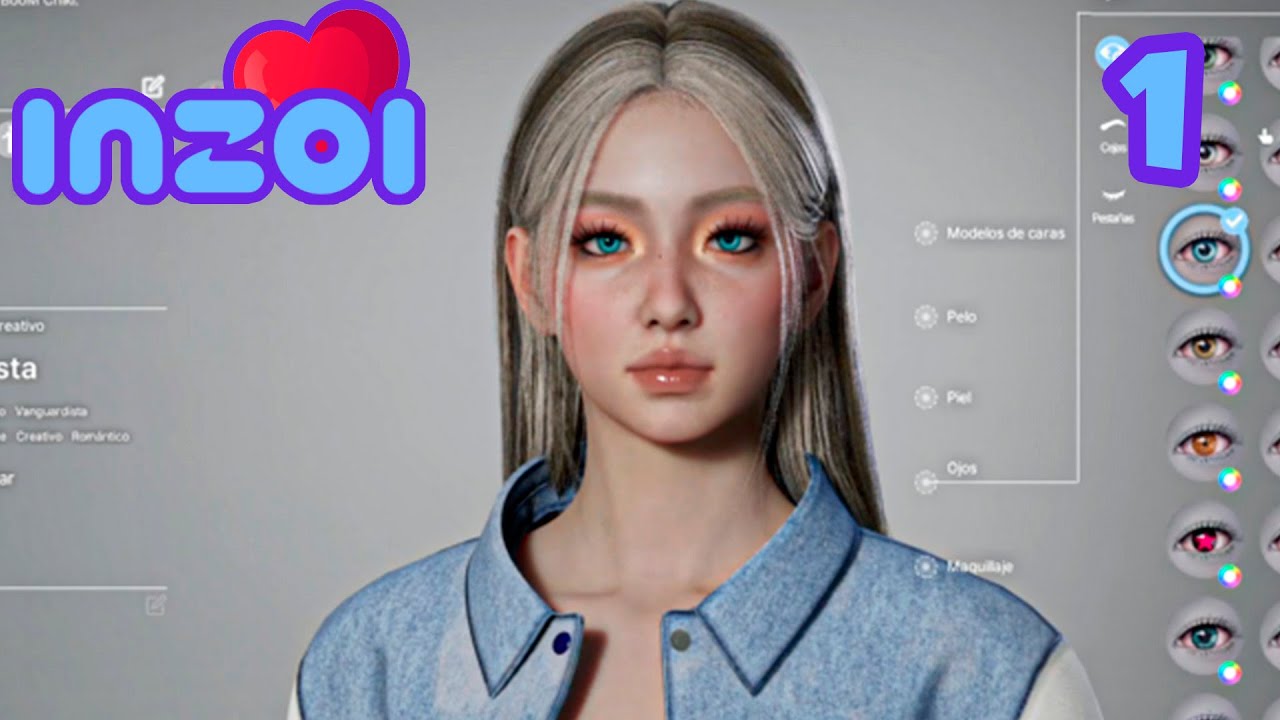INZOI CREANDO PERSONAJE POR PRIMERA VEZ SUPER REALISTA !! - YouTube