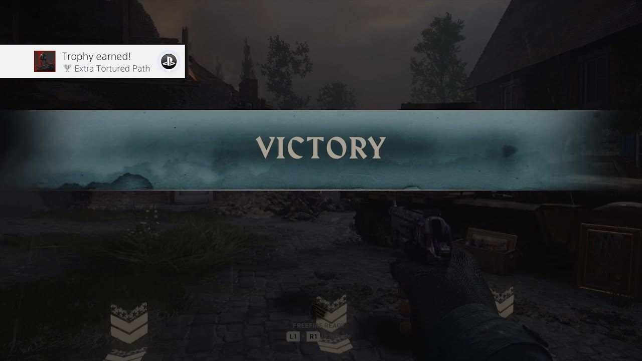 COD: WWII - The Tortured Path "MAP 1 - Into The Storm" (No Blitz)