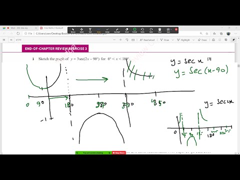 || How to Plot the Graph of Cosec X?|| A Level Maths P3 Trigonometry.